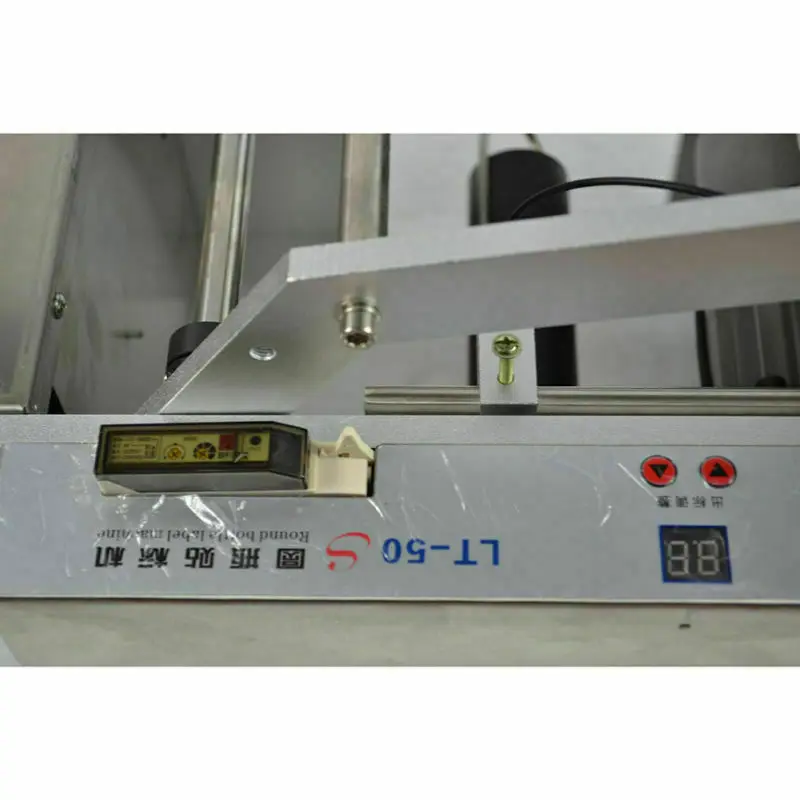 110V/220V LT 50S полуавтоматическая этикетировочная машинка для круглых бутылок