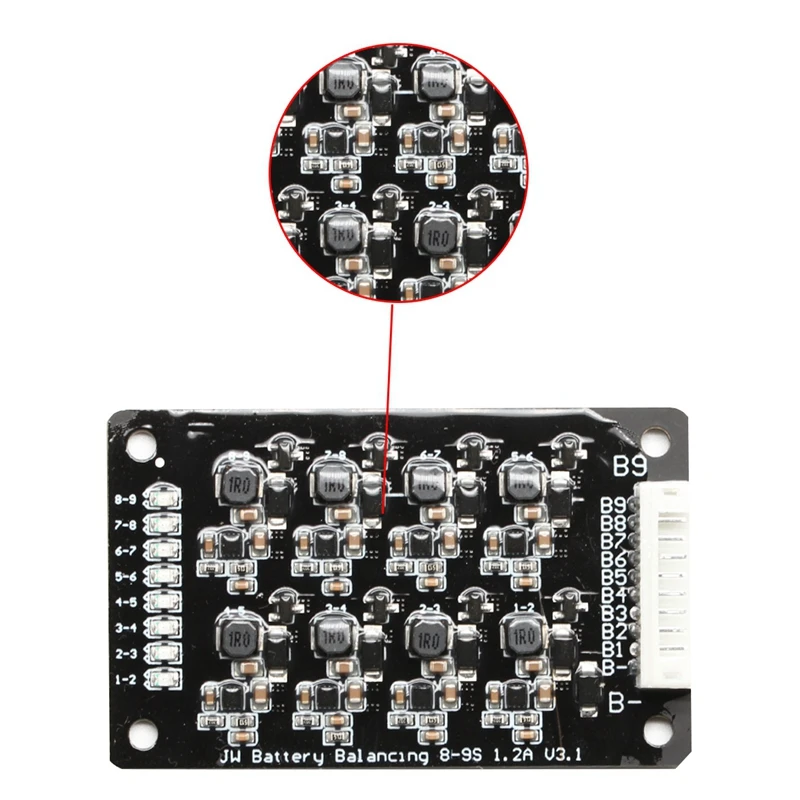 3S-9 Li-Ion Lipo Lifepo4 LFP Battery Active Equalizer Balancer BMS 1.2A Balance Energy Transfer Board | Электроника