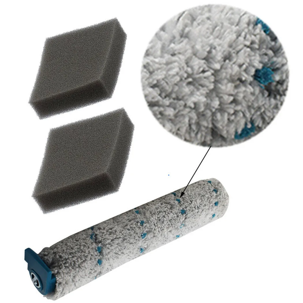

Brush Roller + Filter Sponges For LH11914 LH11922 LH11923 Regulus Aqua Power Vacuum Cleaner Cleaning Spare Part