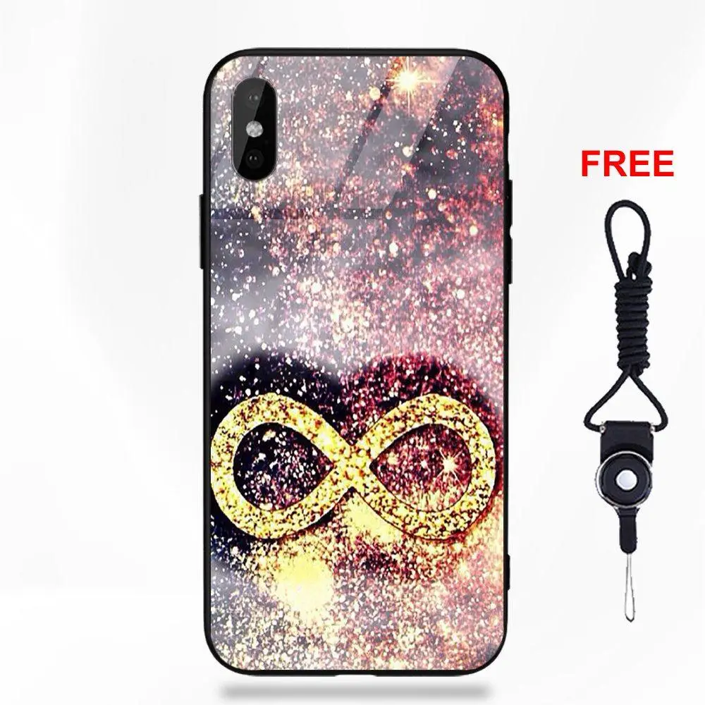 Мягкий ТПУ чехол + Чехлы из закаленного стекла для Apple iPhone 5 5C 5S SE 6 6S 7 8 Plus X XS Max XR