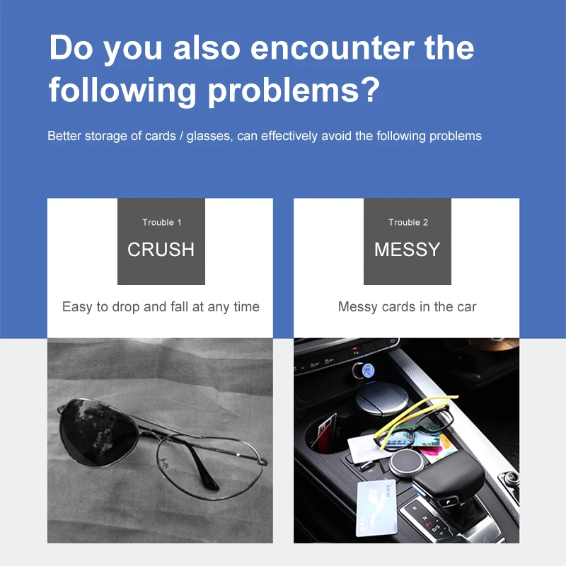 Держатель для очков универсальный аксессуар 1 шт. | Автомобили и мотоциклы