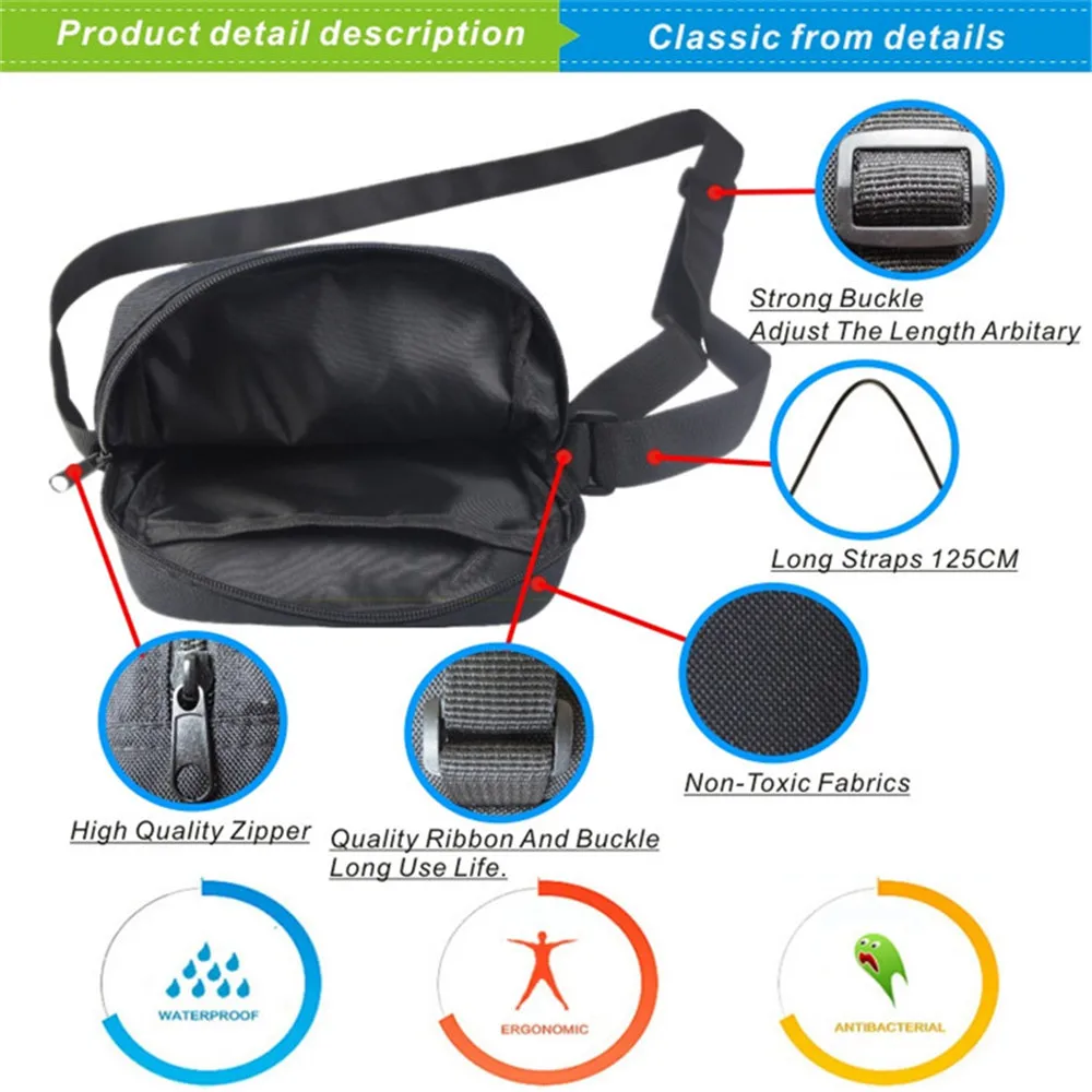 Game Friday Night Funkin Shoulder Bag Women Kawaii Crossbody Bags Men Crossbody Bagss Pack Boys Girls Daily Bag Cartoon Satchel