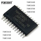 74HC244D 74HC244 SOP SN74HC244DWR SOP-20 74HC245D 74HC245 74HC273D 74HC373D 74HC154D 74HC541D 74HC573D, 10 шт.лот