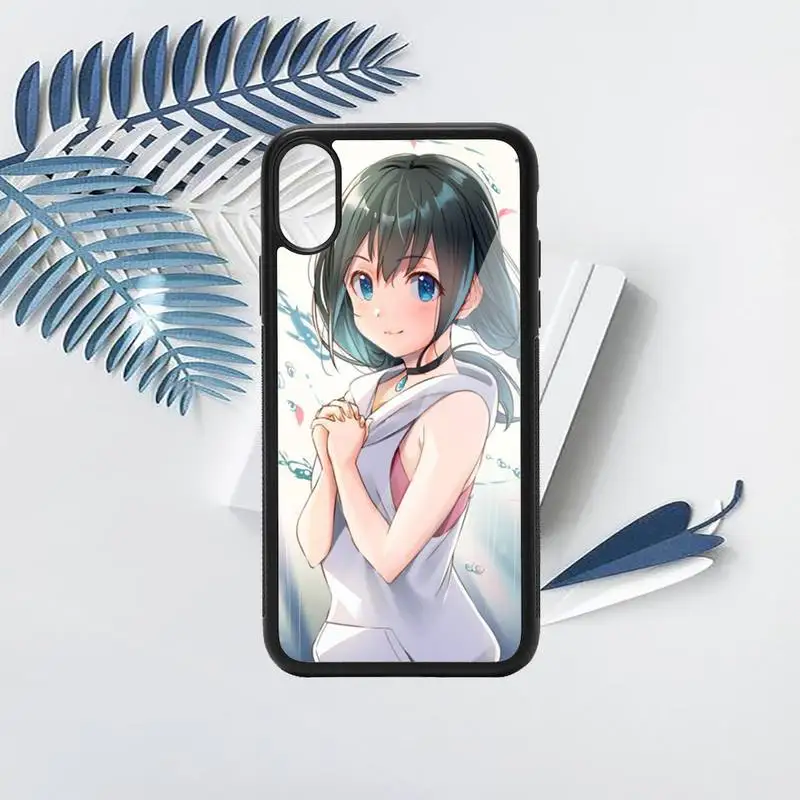 

Weather child Japan anime movie Phone Case PC for iPhone 11 12 pro XS MAX 8 7 6 6S Plus X 5S SE 2020 XR