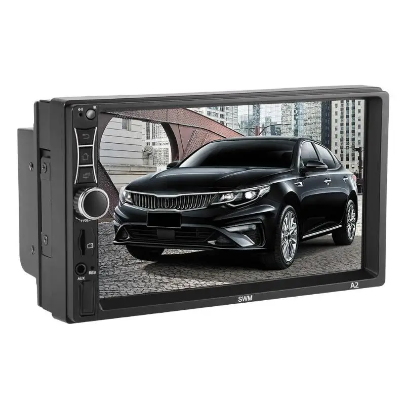 SWM A2 2Din " сенсорный экран Android 8,1 автомобильное радио стерео видео MP5 плеер gps Bluetooth навигация WiFi USB TF MP5 мультимедийный плеер