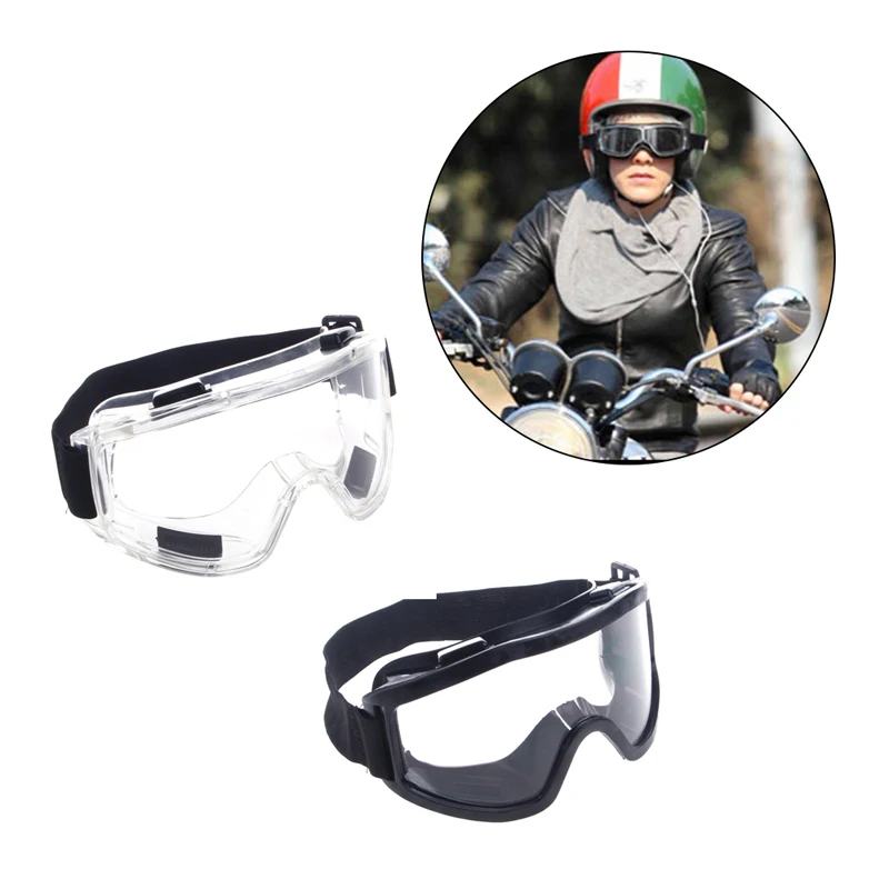 

Safety Goggles Ski Snowboard Motorcycle Eyewear Glasses Eye Protection Work Lab