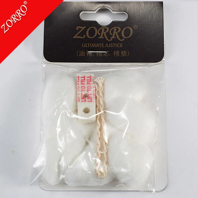 Зорро флинты и фитиль для сигаретных зажигалок Zippo и любых масляных бензиновых зажигалок