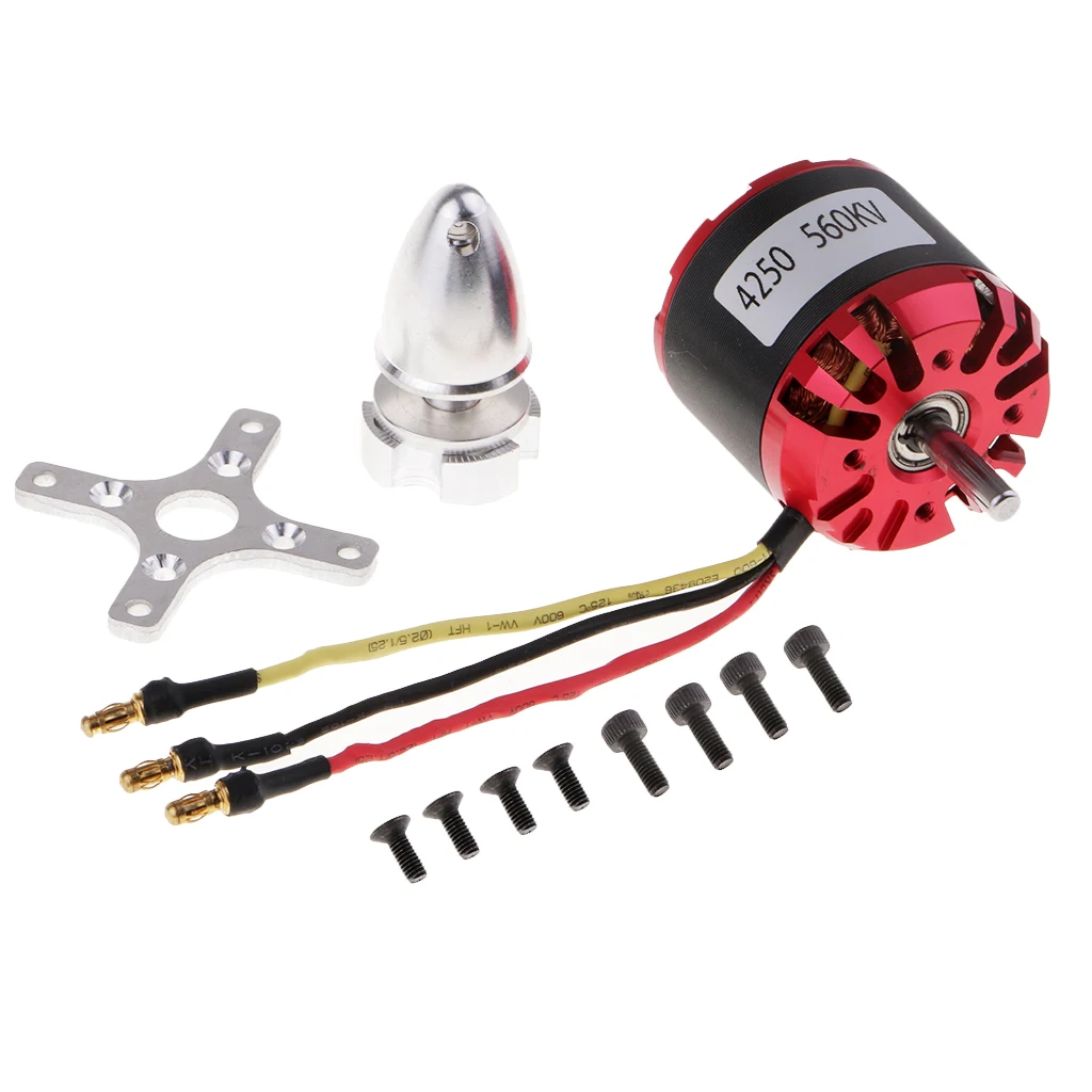 RC части сплава C4250 560KV 3-8S бесщеточный мотор для электрического самоката самолета |