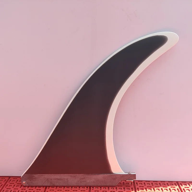 10 дюймов разных цветов из стекловолокна центральный Киль Лонгборд одиночный