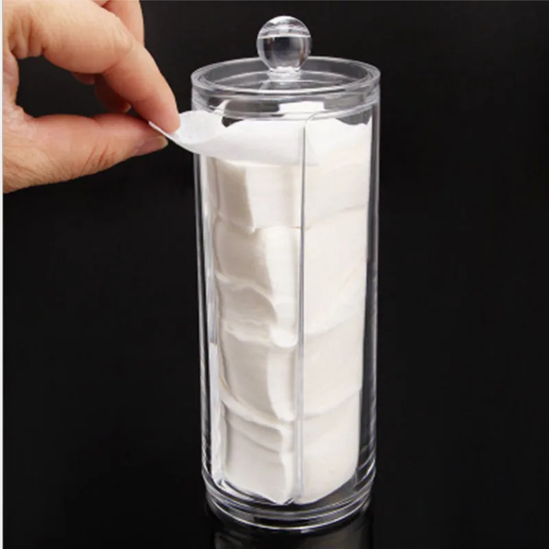 Акриловый круглый контейнер многофункциональная коробка для хранения ювелирных