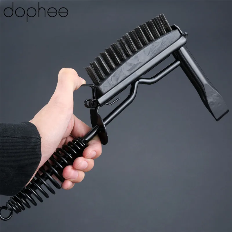 Chipping Slag Hammer Wire Welding Brush. 2 In 1 Design With Removable Brush Carbon Steel Manual Spring | Инструменты