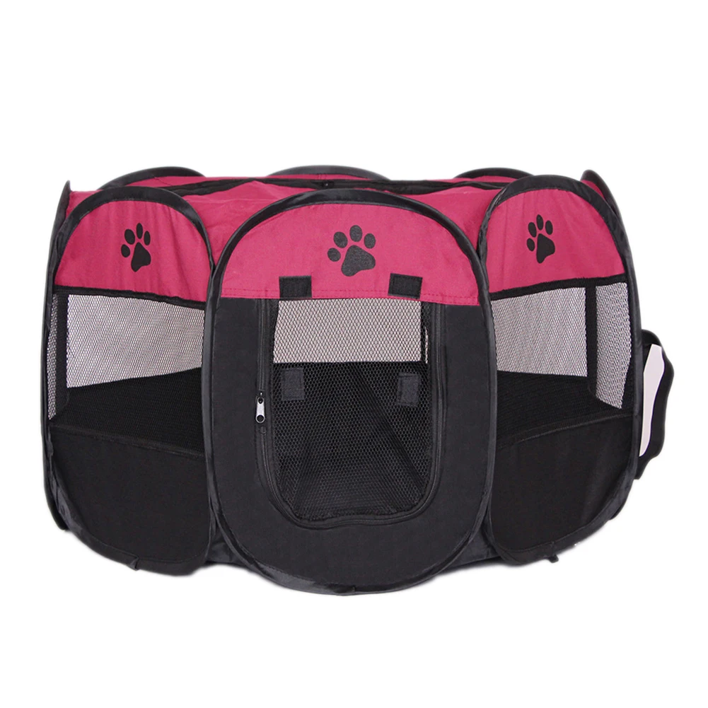 Складной ящик из ткани Оксфорд для домашних животных забор собак и кошек манеж