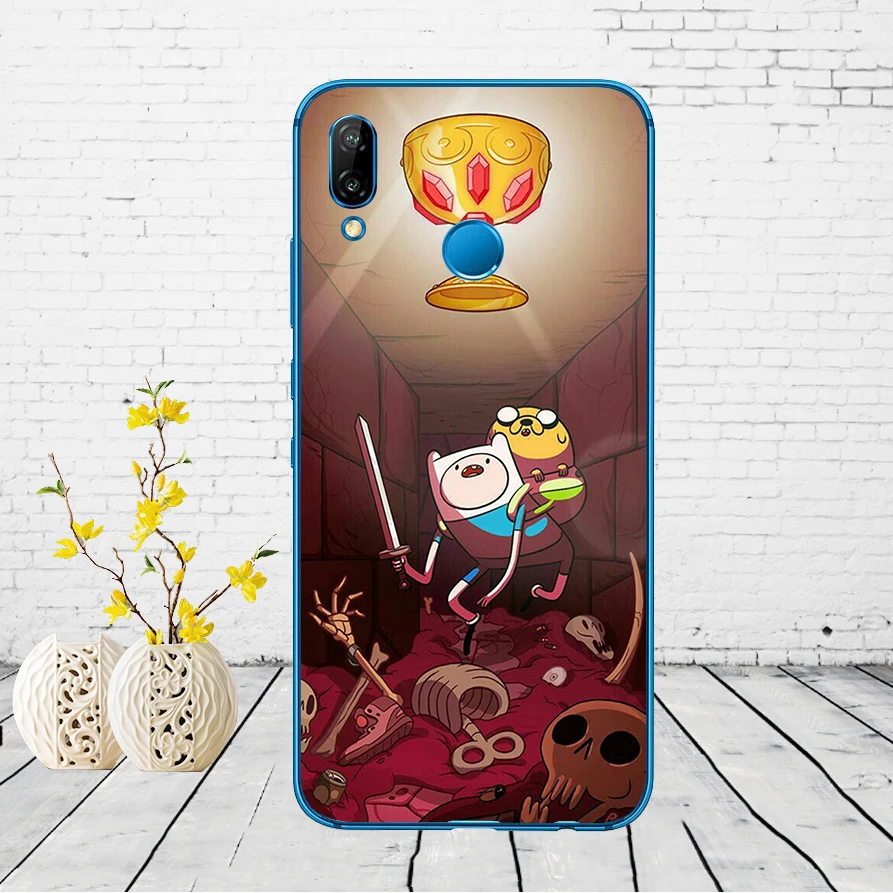 Чехол 02DD adventure time cute Beemo BMO Джек Финн Lumpy для Huawei P9 P10 P20 P30 Lite mate 10 20 PRO lite p smart