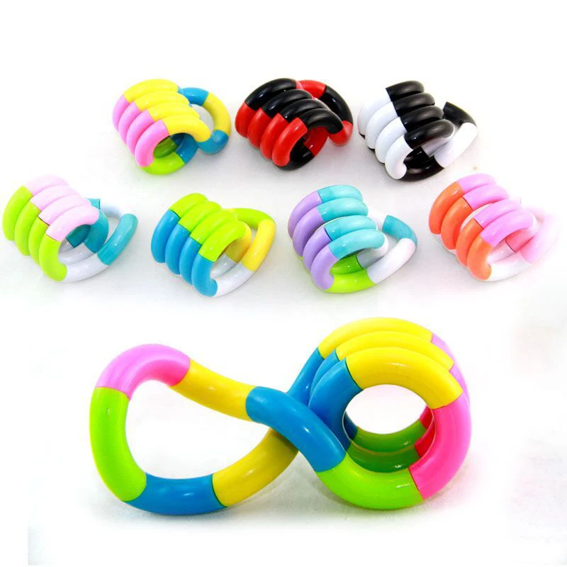 

Colorful New Fidget Anti Stress Toy Twist Adult Autism Decompression Toy Child Gift Deformation Rope Perfect Stress For Kid Toys