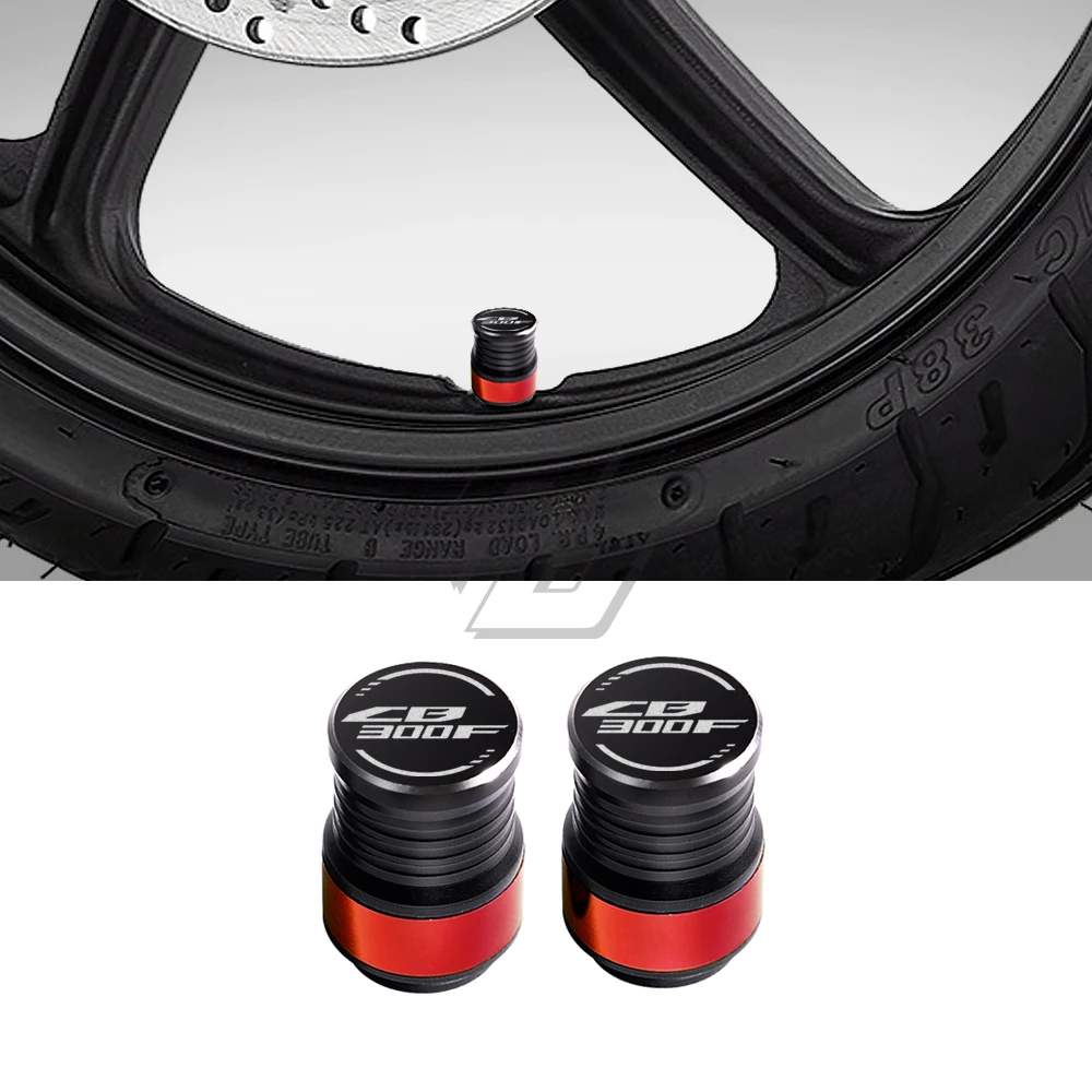 

For Honda CB300F CB 300F All Year Motorcycle Accessories Wheel Tire Valve Caps