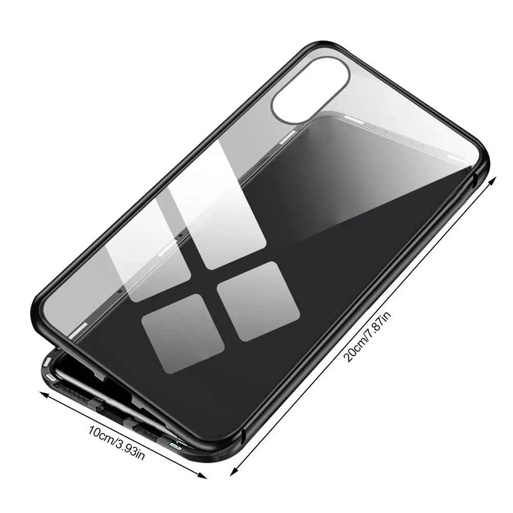 Двухсторонний чехол для телефона из закаленного стекла IPhone XS Max инновационный
