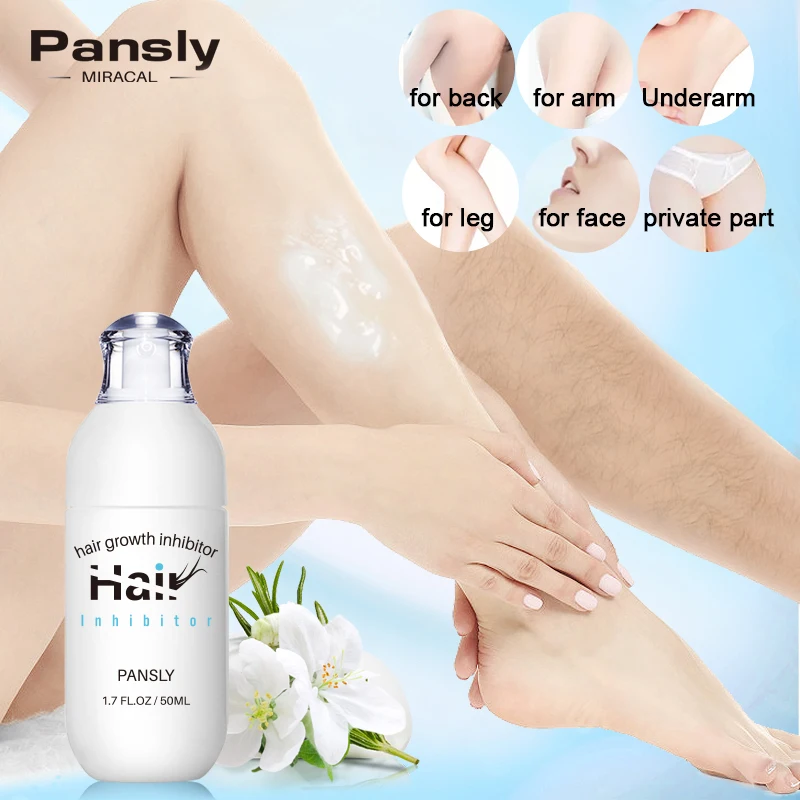 

Organic Permanent Hair Growth Inhibitor 50ml After Hair Removal Use Whole Body Leg Body Armpit Facial Depilation Essence Liquid