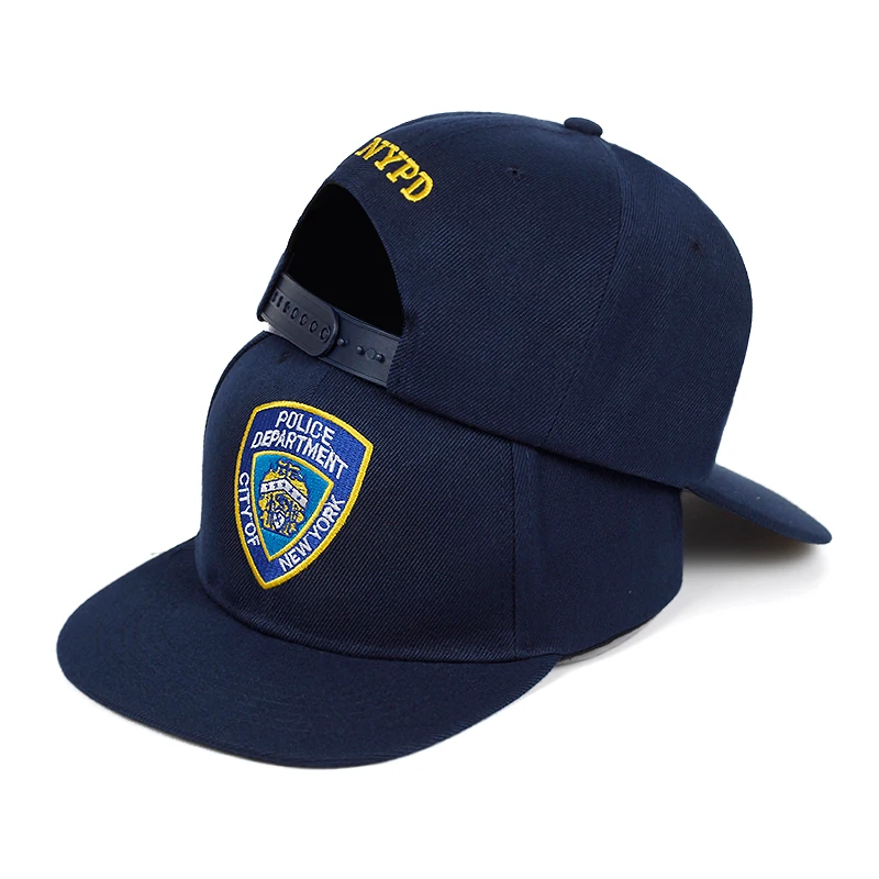 navy Новая мода вышивка NYPD полиция бейсболка женская на открытом воздухе армейская шляпа Повседневная шляпа для отца мужская шапка тактическая - Цвет: navy