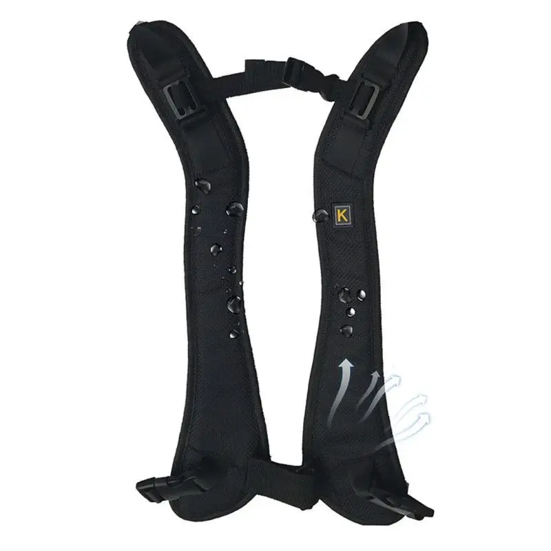 Высокое качество двойной плечевой ремень для камеры быстросъемный цифровой SLR DSLR