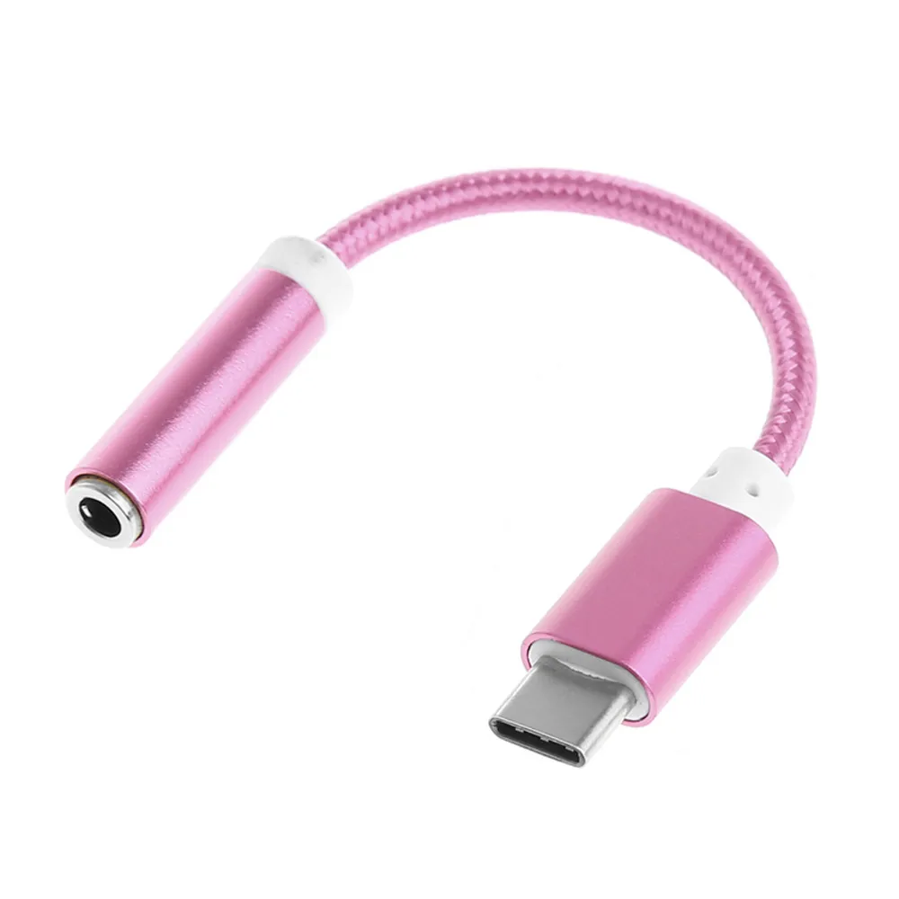 Адаптер для наушников Type C 3 5 Usb 1 c To мм аудио разъем кабель динамик микрофон