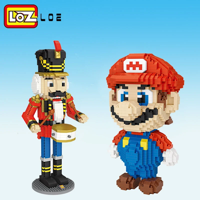 Миниатюрные фигурки LOZ Hero из серии сделай сам конструктор стразов экшн модель