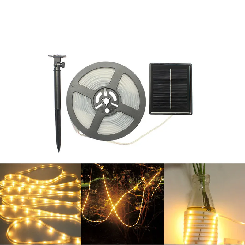 

Solar LED Strip Outdoor Solar String Lights RGB Fairy Holiday Christmas for Christmas Lawn Garden Wedding Party and Holiday