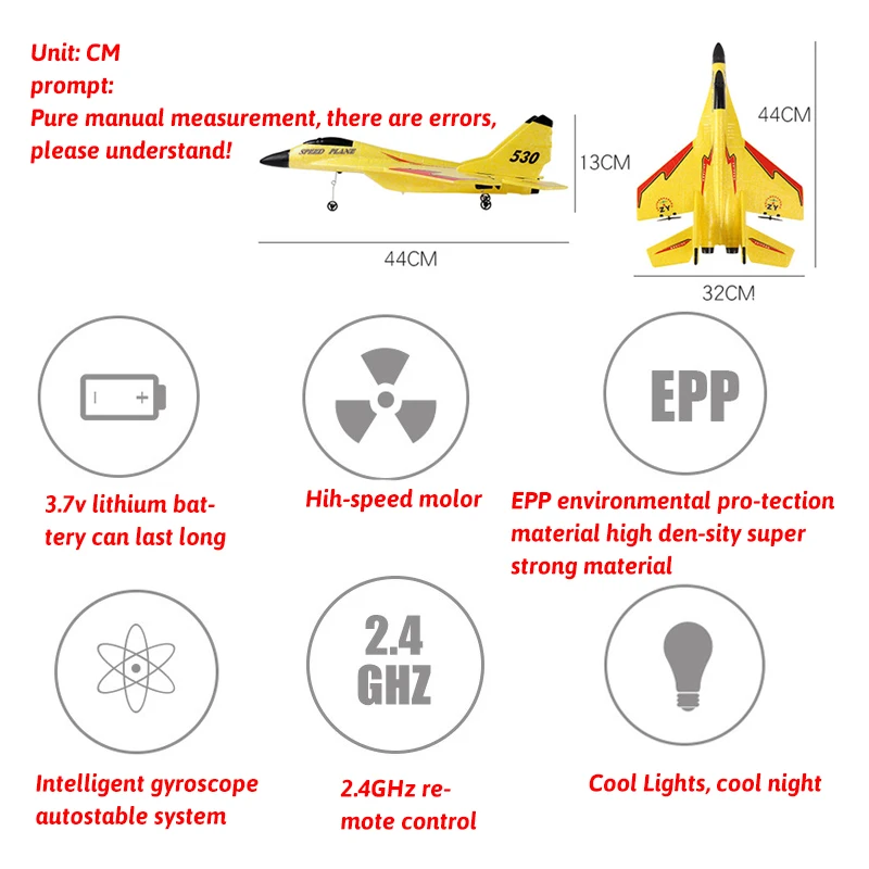 24g электрические самолеты mig530 epp п