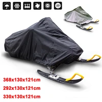 3 sizes snowmobile cover waterproof dust trailerable sled cover storage anti uv all purpose cover winter motorcyle outdoor