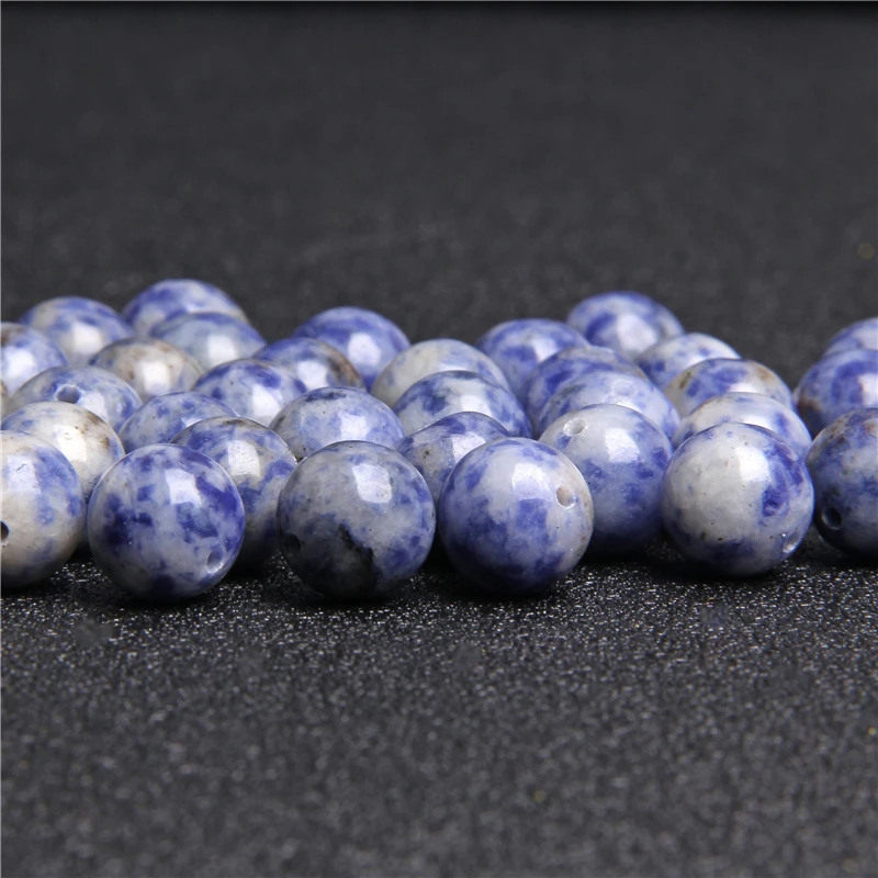 Природный аметист бусины Металлические Круглые Свободные голубые для