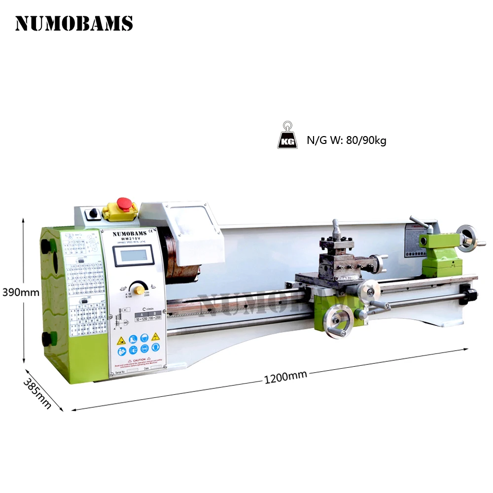NUMOBAMS закалочная кровать супер NU210L 210*800 мм Емкость MT5 шпиндель мини металлический