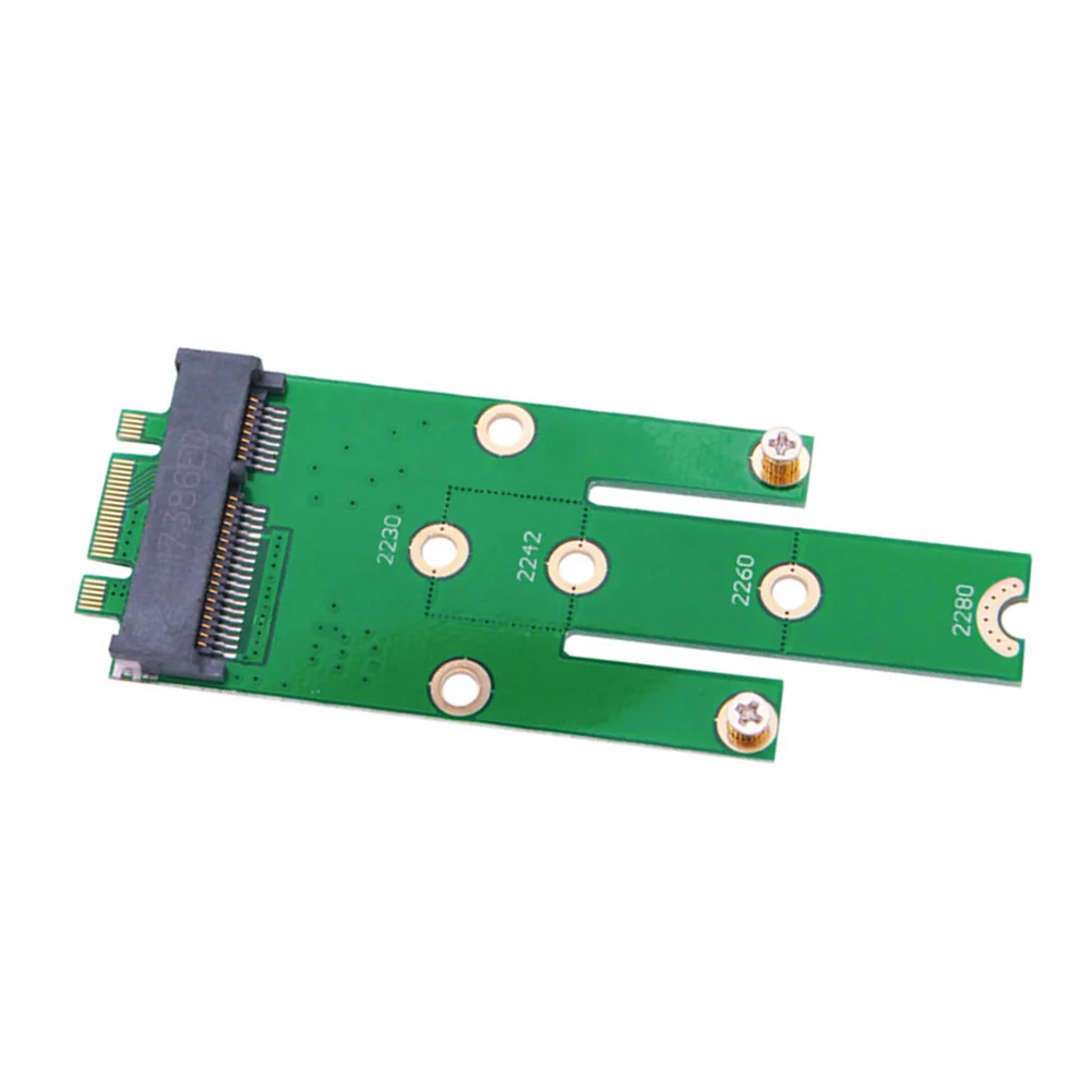 Расширительный разъем NGFF Mini Key для MSATA SSD адаптер карты Настольный 2242 2230 2260 Простая