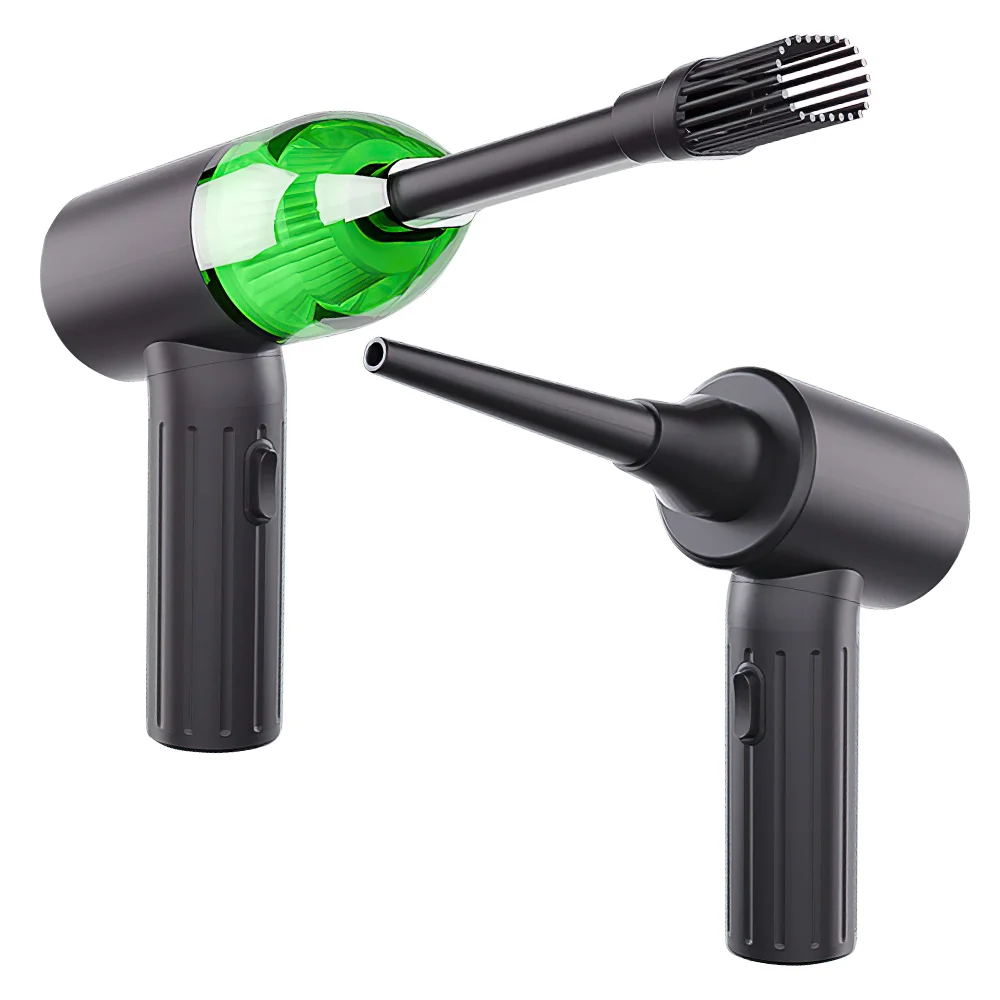 

New 2 In 1 Vacuum Cleaner Cordless Air Duster for Computer Keyboard Camera Cleaning Handheld Car Cleaner 5000Pa Powerful Suction