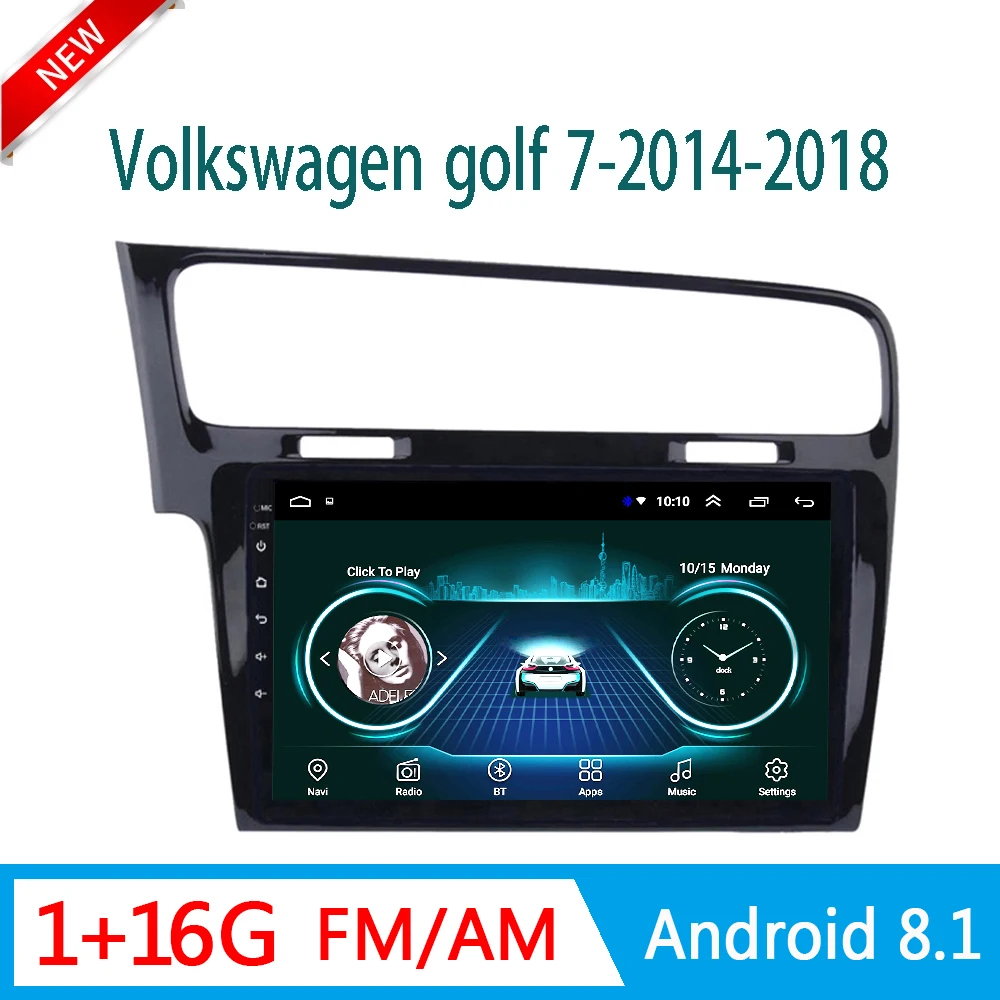 GPS-навигатор для VW GOLF 7 golf 2014-2018 автомобильное радио мультимедийная система