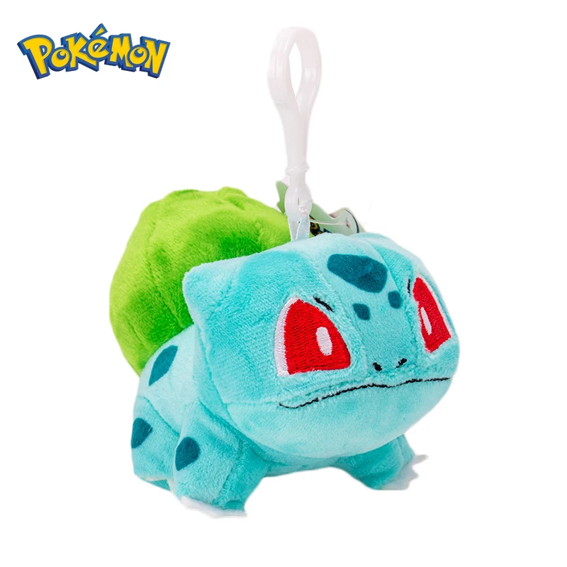

Takara Tomy Genuine Pokemon Plush Keychain Pikachu Charmander Squirtle Stuffed Doll Soft Toys Pendant Children Christmas Gift