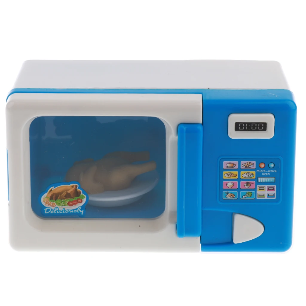 

Mini Home Appliance Kids Role Playing Toy Oven Microwave Dispenser
