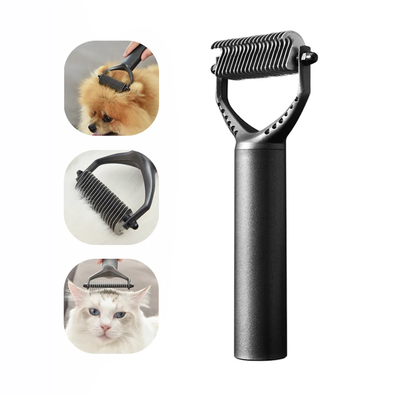 

Hair Removal Comb for Dogs Cat Pet Trimming Dematting Deshedding Brush Grooming Tool Dog Cats Hair Cleaner Pet Supplies