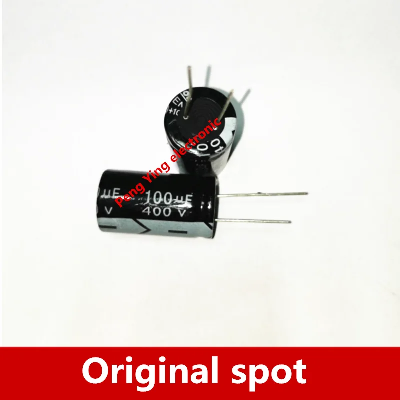 

50pcs 400V100UF 400V100UF volume 18*30MM electrolytic capacitor new spot