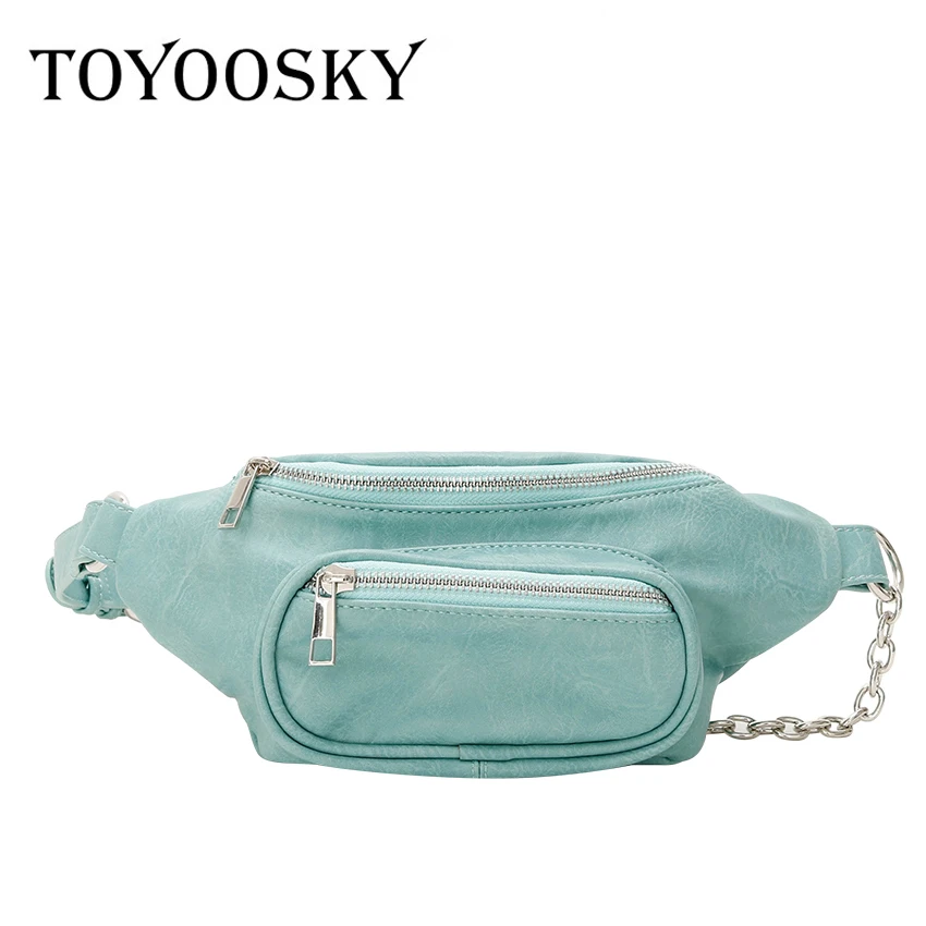 TOYOOSKY Высококачественная поясная сумка для женщин из искусственной кожи телефона