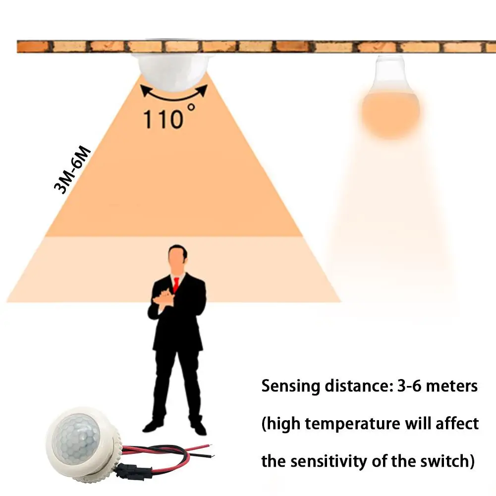 Инфракрасный светильник с датчиком движения энергосберегающий | Обустройство