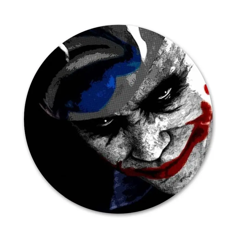 58 мм в стиле Джокер на значок брошь заколка аксессуары для одежды рюкзак