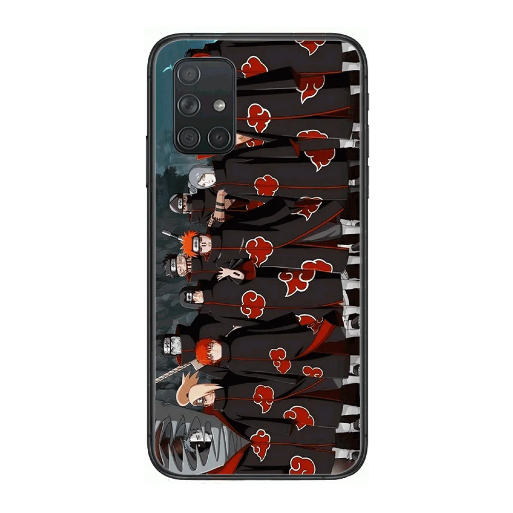 

Naruto Uchiha Itachi Phone Case Hull For Samsung Galaxy A 50 51 20 71 70 40 30 10 E 4G 5G S Black Shell Art Cell Cover