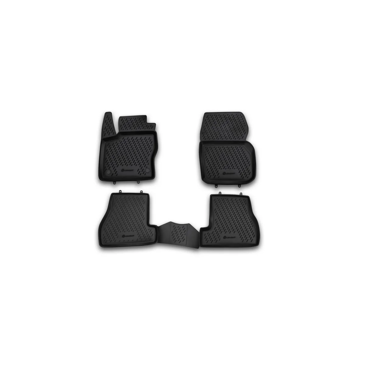 Коврики в салон ford focus 3 04/2011-2015 передние 2шт. (полиуретан) (форд фокус) | Автомобили и