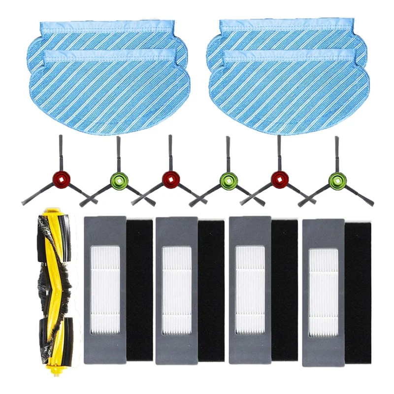 

Accessories for Ecovacs Deebot OZMO 950 920,Side Brushes Filters Mop Pads Vacuum Cleaner Spare Parts