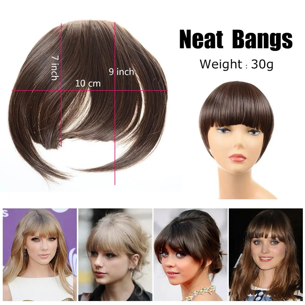 Парики на День святого Валентина 6 &quotНакладные челки заколках для волос цельные