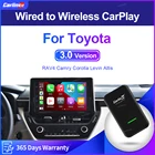 Carlinkit беспроводной адаптер CarPlay для Toyota Corolla Rav4 Camry Altis Levin FJCruiser Crown Reiz Prius Vios Land Cruiser EZ