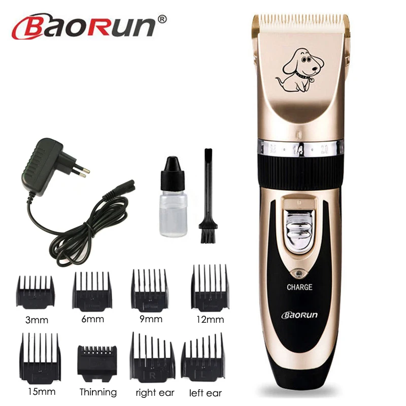 Машинка для стрижки домашних животных с низким уровнем шума перезаряжаемая