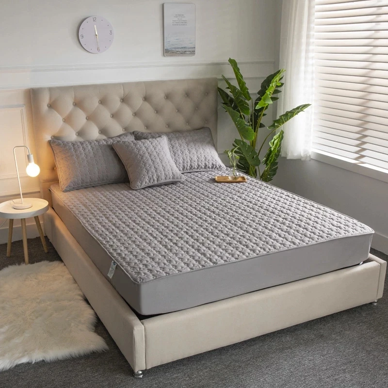 Чехол для матраса Olid утолщенный стеганый матрас размера King и Queen моющийся