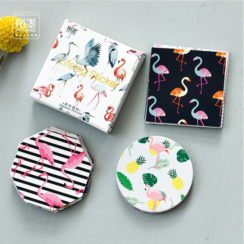 45Pcs/Pack Kawaii Flame Bird Memo Pad Cute Diary Stickers Pack Posted It Planner Scrapbooking Stationery School Office Supplies |