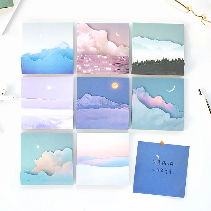 Эстетические блокноты для записей материал скрапбукинга портативные дневники