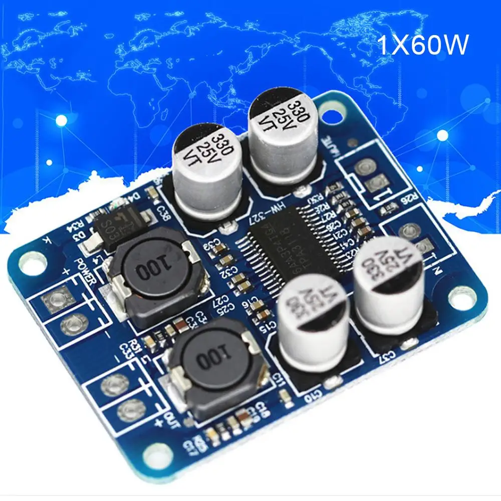 TPA3118 PBTL Power Amplifier Board Module Mono Digital Audio 1x60w | Электроника